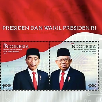 Ini Prangko Khusus HUT RI Ke-75, Ada Jokowi-Ma'ruf Amin