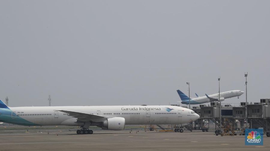 Maskapai Penerbangan Garuda Indonesia. (²©²ÊÍøÕ¾/Tri Susilo)