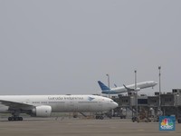 Okupansi Garuda Indonesia (GIAA) Lampaui Target