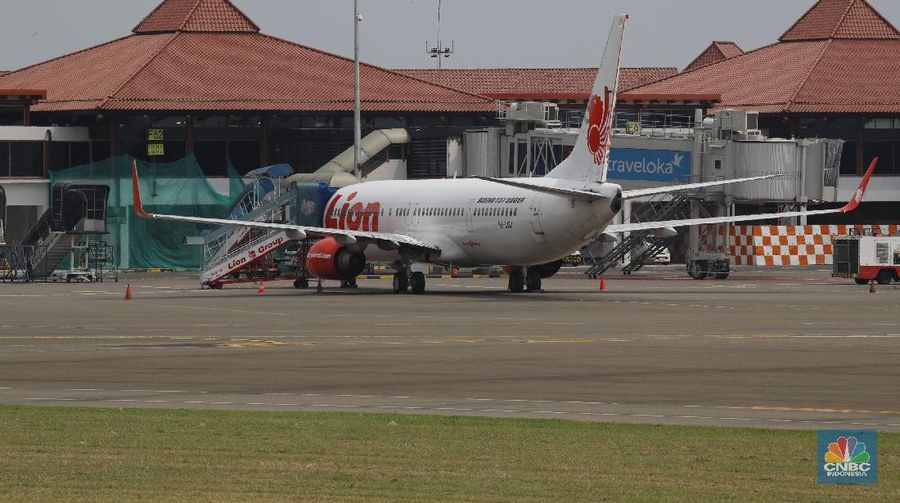 Maskapai Penerbangan Lion Air. (CNBC Indonesia/Tri Susilo)