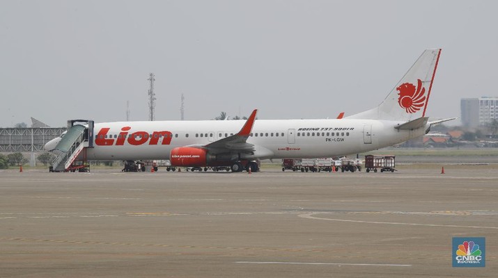 Maskapai Penerbangan Lion Air. (CNBC Indonesia/Tri Susilo) Maskapai Penerbangan Lion Air. (CNBC Indonesia/Tri Susilo)