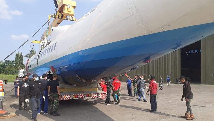 Pesawat N250 merupakan pesawat pertama buatan asli Indonesia/dok. TNI AU