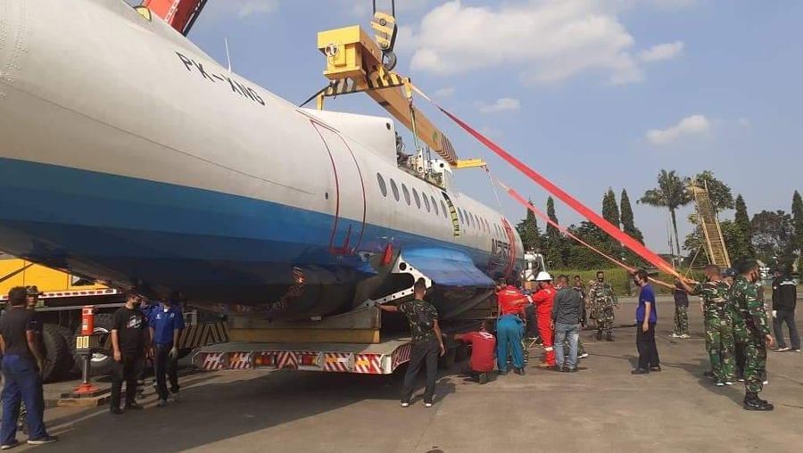 Pesawat N250 merupakan pesawat pertama buatan asli Indonesia/dok. TNI AU