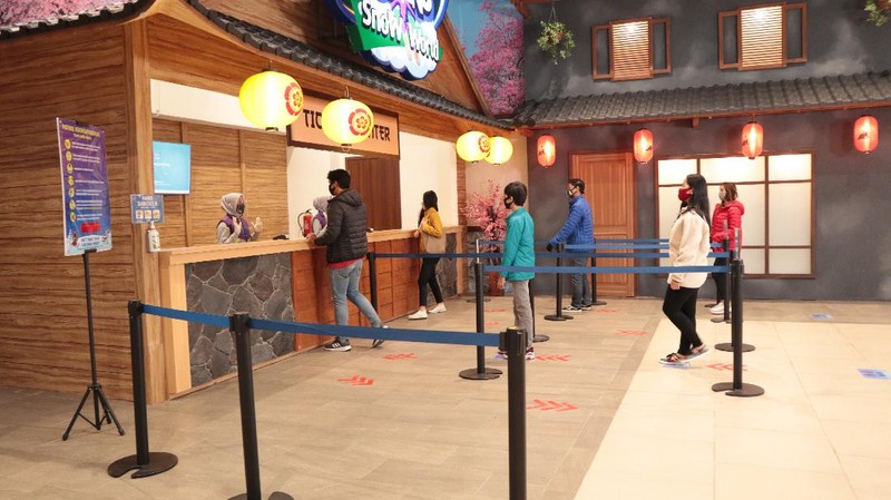 Trans Studio Bandung gunakan protokol kesehatan. (Dok:Ist)