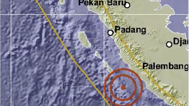 Duh Bengkulu Kembali Digoyang Gempa Bumi M 6 5