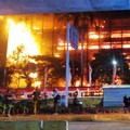 Api Besar Berkobar, Gedung Utama Kejagung Kebakaran