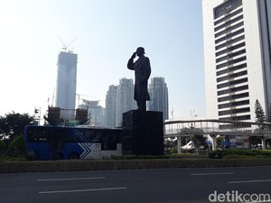 Rencana Patung Sudirman Dipindah Tuai Ragam Komentar dari Warga