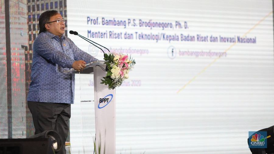 Bambang Brodjonegoro, Menteri Perencanaan Pembangunan Nasional/Badan Perencanaan Pembangunan Nasional (PPN/Bappenas). (CNBC Indonesia/Andrean Kristianto)