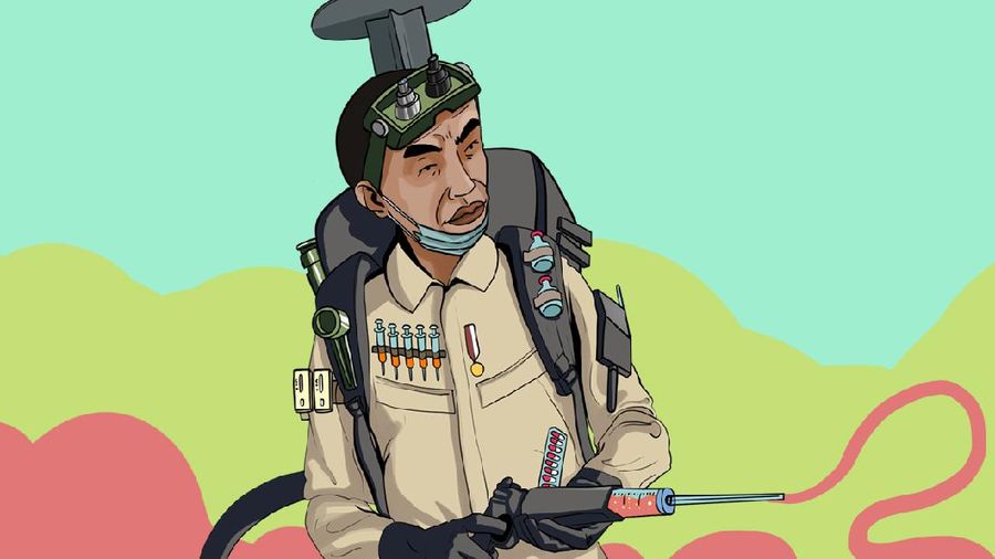INFOGRAFIS, Senjata Pamungkas Jokowi Basmi Corona