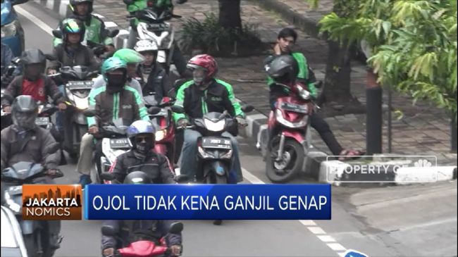 Kendaraan Roda Dua Berbasis Aplikasi Tidak  Kena  Ganjil  Genap 