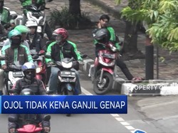 Kendaraan Roda Dua Berbasis Aplikasi Tidak Kena Ganjil Genap