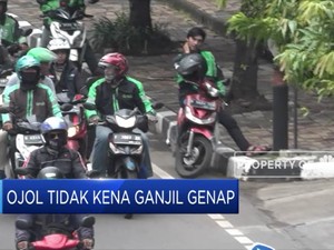 Kendaraan Roda Dua Berbasis Aplikasi Tidak Kena Ganjil Genap