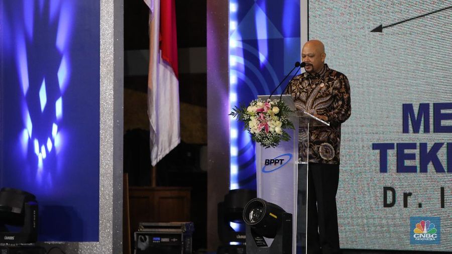 Kepala BPPT Hammam Riza. (CNBC Indonesia/Andrean Kristianto)