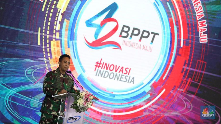 Kepala Staf TNI Angkatan Darat Jenderal Andika Perkasa. (CNBC Indonesia/Andrean Kristianto)