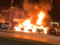 AS Masih Rusuh & Bakar-bakaran, 5 Orang Ditangkap