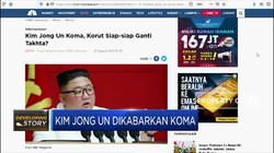 Kim Jong Un Dikabarkan Koma