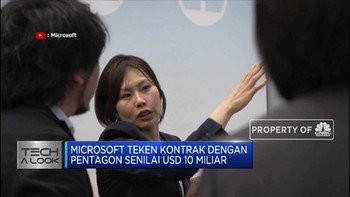 Microsoft Teken Kontrak dengan Pentagon Senilai USD 10 Miliar