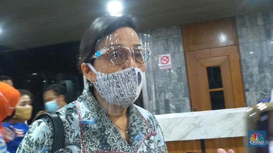 Sri Mulyani (CNBC Indonesia/Cantika Dinda)