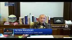 Strategi Teten Masduki Dorong Sektor UKM Hadapi Pandemi