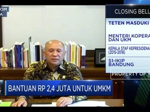 Teten Masduki: Banpres Produktif Sasar 12 Juta UKM Unbankable