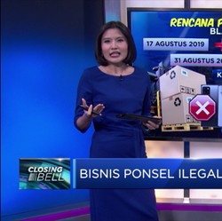 Bisnis Ponsel Ilegal Dijegal