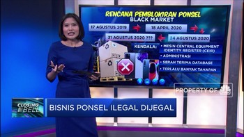 Bisnis Ponsel Ilegal Dijegal