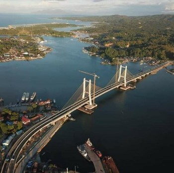 Jembatan 'Golden Gate' Sulawesi Ikonik, Ini Penampakannya
