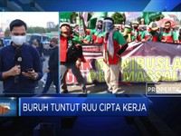 Lagi, Buruh Unjuk Rasa Tolak Omnibus Law RUU Cipta Kerja