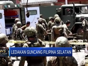 Ledakan di Filipina Selatan, 14 Tewas dan 75 Luka-Luka