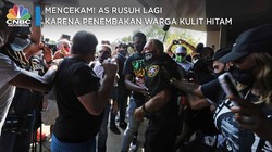Mencekam! AS Rusuh Lagi karena Penembakan Warga Kulit Hitam