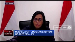 Menkeu: Pertumbuhan Ekonomi Q3-2020 Bisa -2%