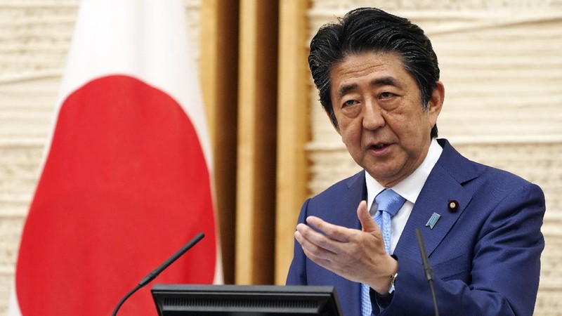 Perdana Menteri Jepang, Shinzo Abe. AP/