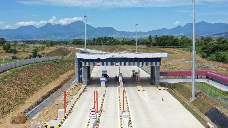 Peresmian jalan tol banda Aceh - Sigli Seksi 4. Dok: PUPR