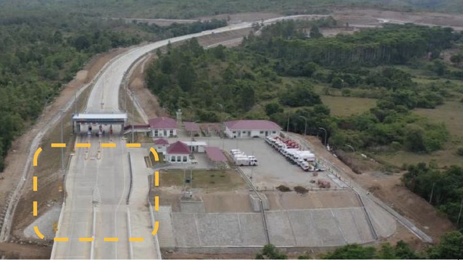 Peresmian jalan tol banda Aceh - Sigli Seksi 4. Dok: PUPR