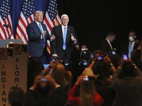 Pemilu AS, Trump Kampanye Pakai Fasilitas Negara