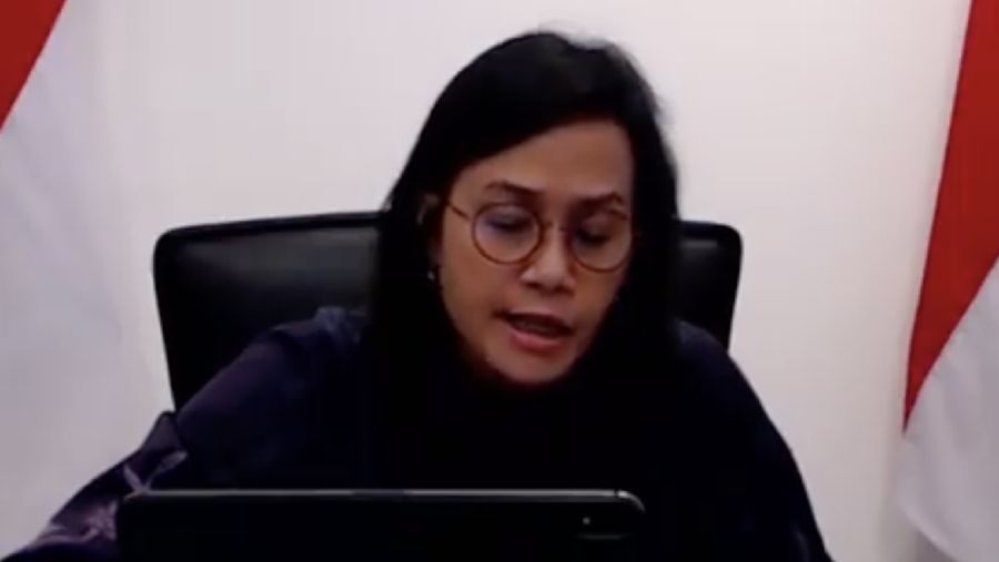 Sri Mulyani (Tangkapan kayar youtube Kemenkeu RI)