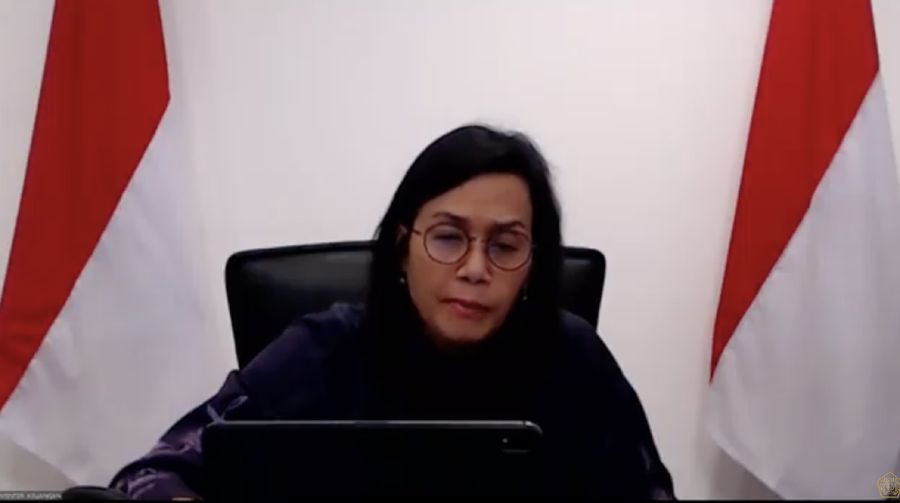 Sri Mulyani (Tangkapan kayar youtube Kemenkeu RI)