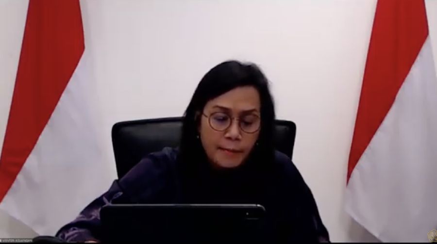Sri Mulyani (Tangkapan kayar youtube Kemenkeu RI)