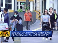 Subsidi Gaji Rp 600 Ribu Bagi Pekerja Batal Cair Hari Ini