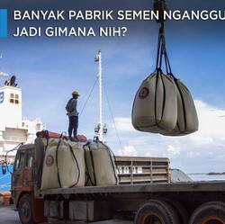Banyak Pabrik Semen Nganggur Gegara Corona, Jadi Gimana Nih?