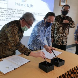 Dorong Ekspor, bank bjb-LPEI Kerja Sama Penjaminan Kredit