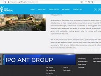 IPO Ganda,  Ant Group Melantai di Bursa Hong Kong & Shanghai