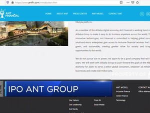 IPO Ganda,  Ant Group Melantai di Bursa Hong Kong & Shanghai