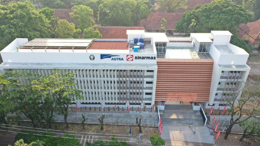 Jokowi Resmikan Gedung Vokasi Universitas Diponegoro. Dok: Ist