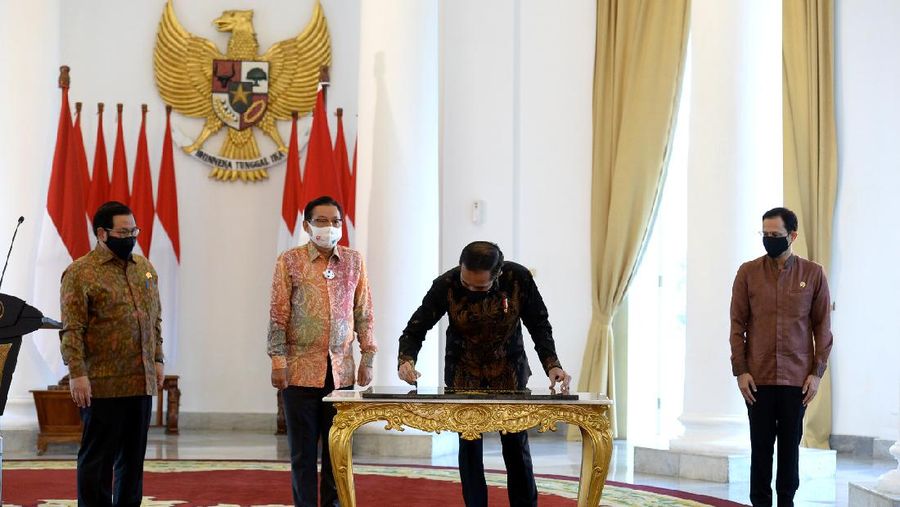 Jokowi Resmikan Gedung Vokasi Universitas Diponegoro. Dok: Ist