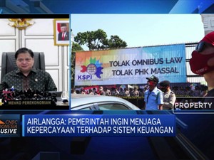 Siap Ketok Palu! Menko Airlangga: Pembahasan Omnibus Law 80%