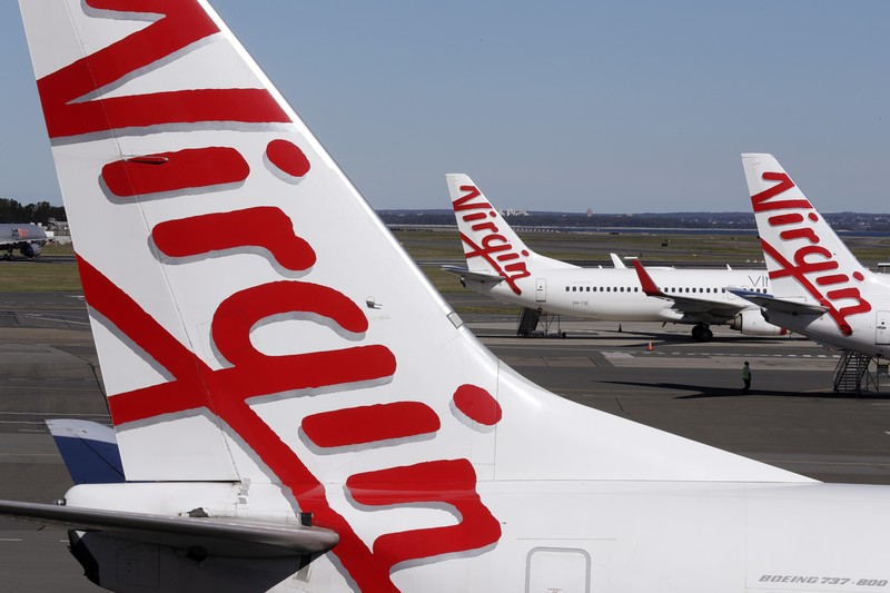 Virgin Australia. AP/Rick Rycroft Virgin Australia. AP/Rick Rycroft
