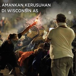 FBI Amankan Kerusuhan Mematikan di Wisconsin AS