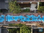 Keren! Intip Mural Tiga Dimensi di Cilandak Jakarta Selatan
