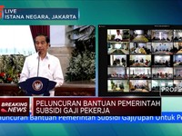 Mantap! Jokowi Resmi Bagi-bagi Subsidi Gaji Rp 600 Ribu/Bulan